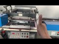 Fully automatic flat screen printing machine