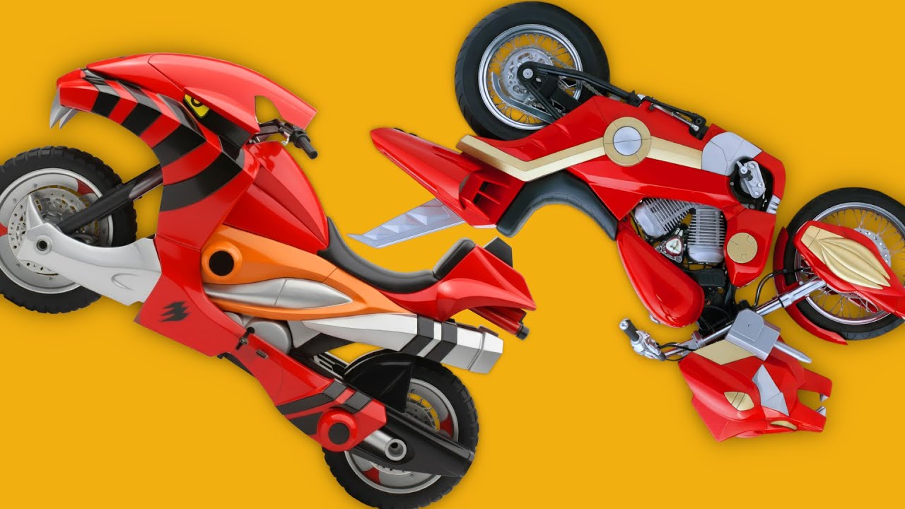 🏍️Una curiosidad por cada vehículo de los Power Rangers⚡