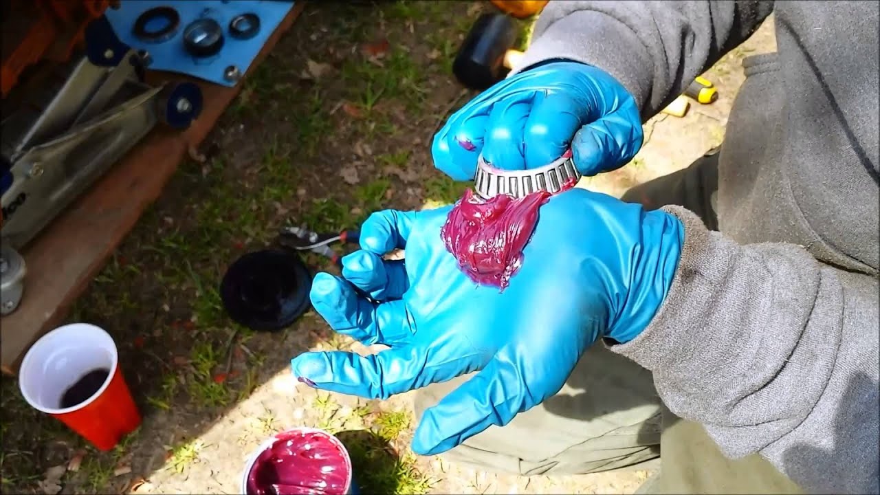 Repacking Bearings on Utility Trailer YouTube