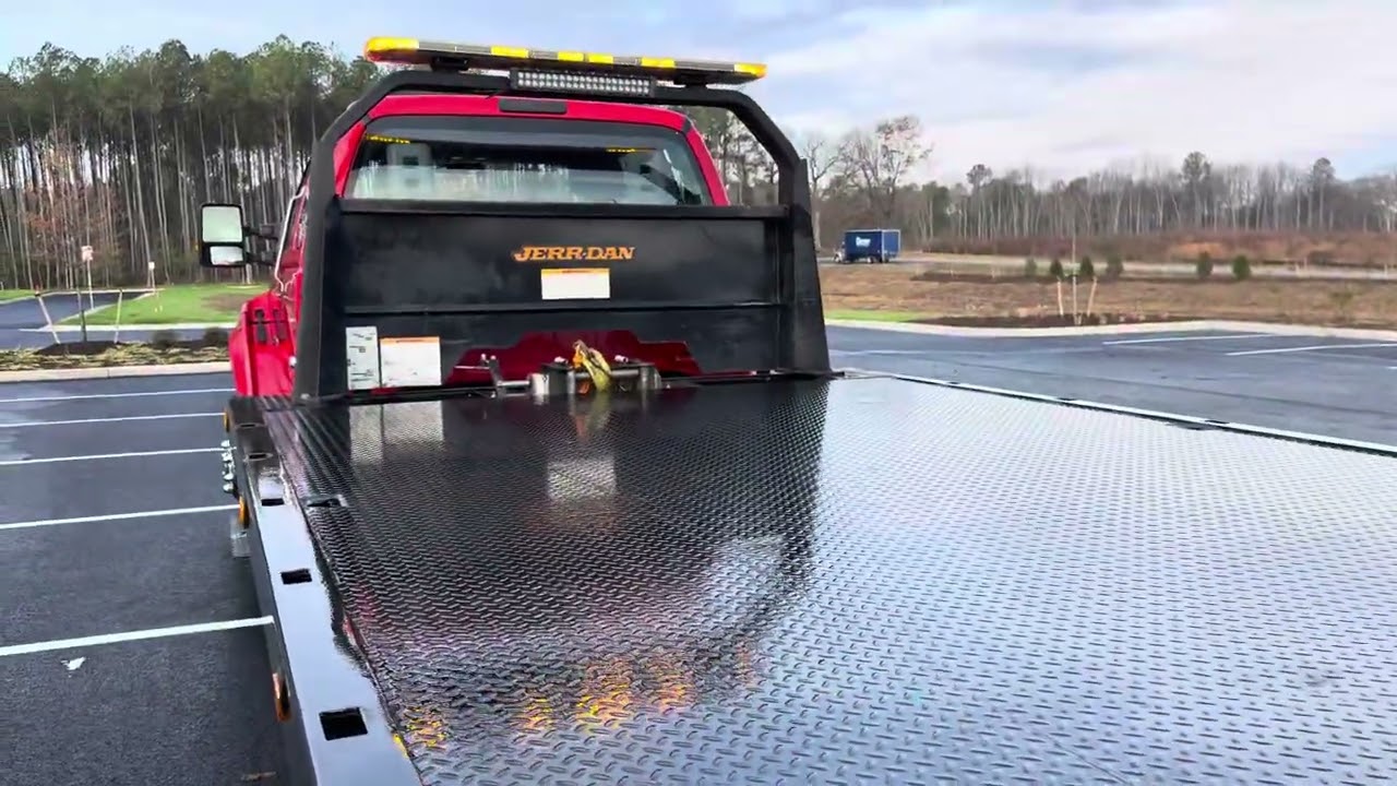 2019 Ford F-650 Extended Cab Jerr-Dan Rollback Flatbed Tow Truck