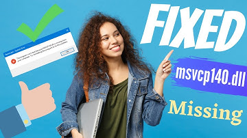 How to Fix MSVCP140.dll Missing in Windows 10, 8, 7 ( 2025 ) | Msvcp140.dll missing