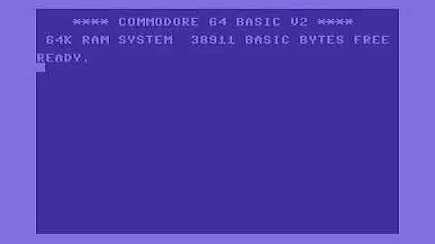 "Hello, World!" in machine code on the C64 (without an assembler, monitor or loader)