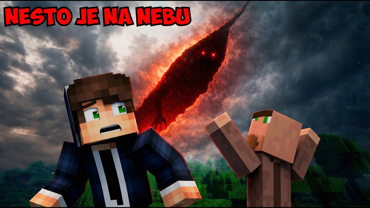 Nešto ZASTRAŠUJUĆE Živi Iznad Mog Sveta u Minecraftu..