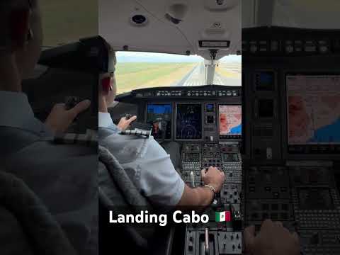 Landing in Cabo San Lucas