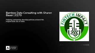 Bamboo Data Consulting with Sharon Bauer | E270