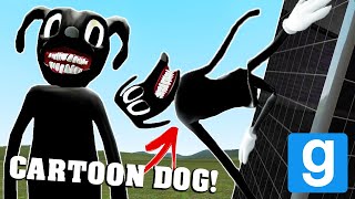 CARTOON DOG LOVES TO CLIMB! (Garry's Mod Sandbox) Trevor Henderson Mod Update | JustJoeKing