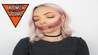 EASY LAST MINUTE HALLOWEEN MAKEUP TUTORIAL