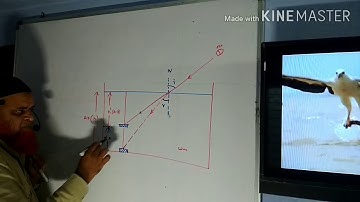 Ray Optics/Refraction//Real depth & Apparent depth