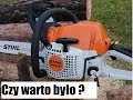 TEST Piły Spalinowej  STIHL Ms 251 3 km