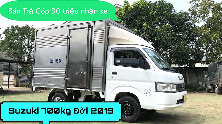 Xe tải suzuki 750kg cũ giá bao nhiêu năm 2024