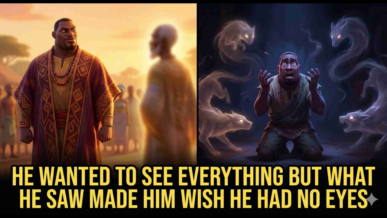 BE CAREFUL WHAT YOU WISH FOR ,YOU MAY NOT LIKE IT, African Folktales, African stories time