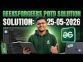GeeksforGeeks POTD Solution | 25-05-2026 | Elements in the Range | Step-by-Step Explanation