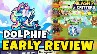 NEW Dolphin Tatari Tested! My Honest Early Impression | Clash Of Critters screenshot 2