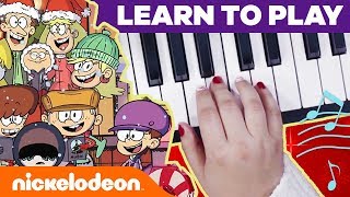 Loud House Holiday Piano Lessons + BONUS School of Rock Jingle Bells | #MusicMonday