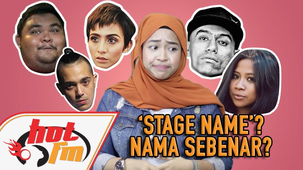 Tak ada kena mengena dengan nama sebenar? : HotScoop official secrets
