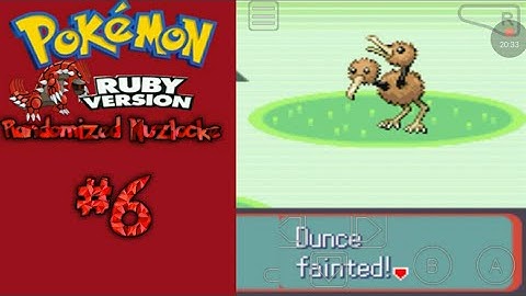 "WTF DODUO" Pokemon Ruby Randomized Nuzlocke Episode 6