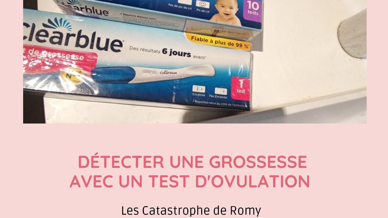 Détecter une grossesse avec un test ovulation ? 🤔 - YouTube