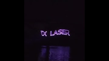Laser text