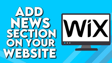 How To Add News Section To Your Website Home Page on Wix 2025