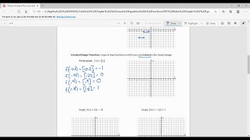 Notes 2.6 Special Functions