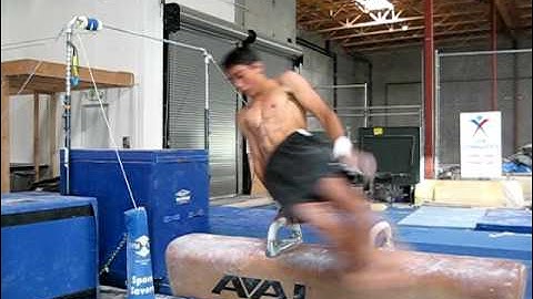 pommel horse sequence