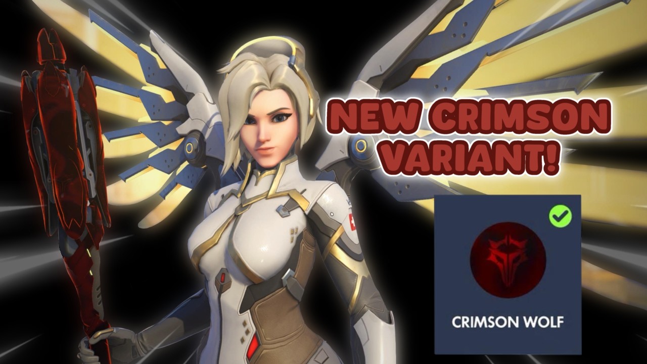 *NEW* Crimson Wolf Weapon Variant! The BEST Variant YET?🐺 | Overwatch!