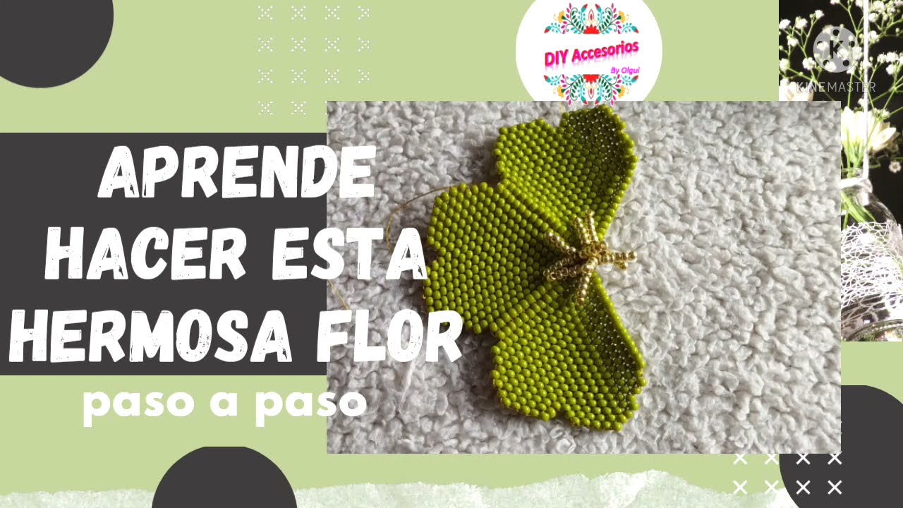 Paso a Paso/ Pétalos para hacer cualquier tipo de flor/Maxi Aretes/Mostacillas