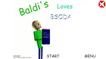 Baldi loves BSODA v1.4.3 - Baldi