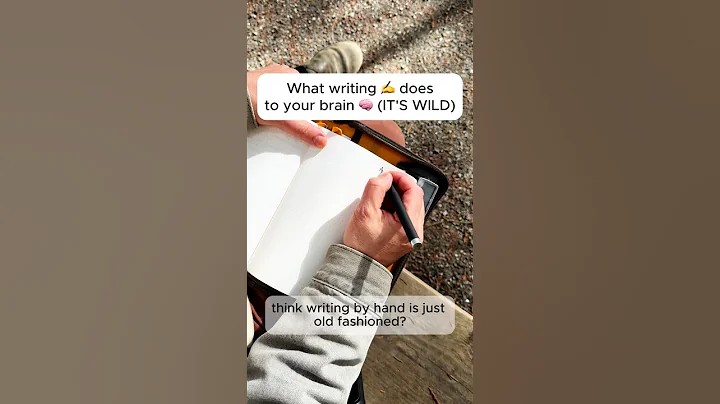 What writing by hand does to your brain (IT'S WILD)