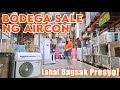 Bagsak presyo ang aircon dito lahat ng appliances naka sale na pwede pang hulugan  bodega sale