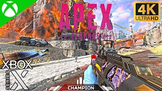 APEX LEGENDS XBOX SERIES X || season 15 Eclipse  WIN gameplay || 4k 60 fps