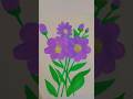 🪻🎨how to make flower a painting 🪻🎨🖌️