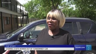 Channel 6 gets woman out of 'condemned' car, dealership gave her refund