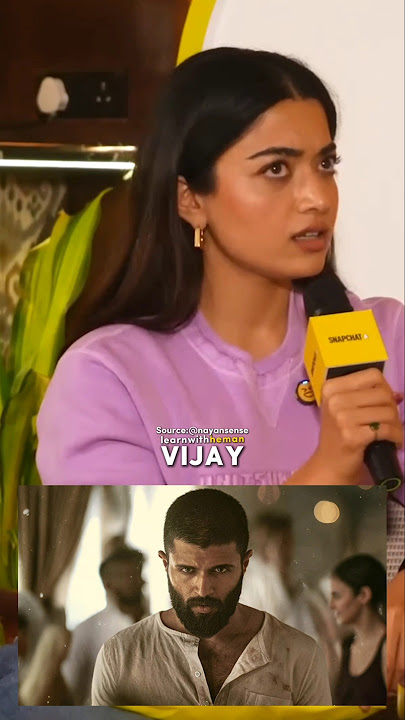 VIJAY DEVARAKONDA AND THALAPATHY  FAVORITE CO ACTOR OF RASHMIKA MANDANNA