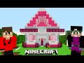 Minecraft: DUPLA SURVIVAL 2.0 - A CONSTRUÇÃO da CASA ROSA!!! (CONSTRUÇÃO) #294