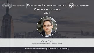 How Markets Fail the Family And What to Do About It – Oren Cass at the PE 2022 Conference