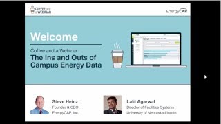 Coffee and a Webinar: The Ins and Outs of Campus Energy Data (University of Nebraska-Lincoln)