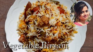 সবজি বিরিয়ানি | Vegetable Dum Biryani Recipe | Veg Biryani