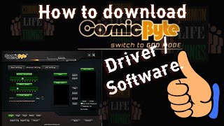 How to download Cosmic Byte Driver/Software easily & Quickly | install driver without CD DVD Rom screenshot 4