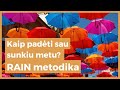 Kaip padėti sau sunkiu metu? RAIN Įsisąmoninimo, atjautos sau metodika