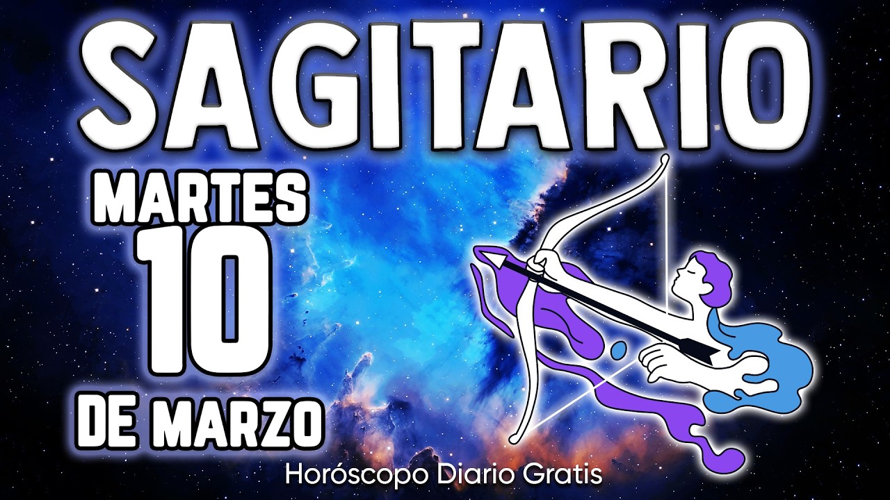 OOMG😱💰ABISMAL RIQUEZA VAS A VIVIR❗️🤑💸 sagitario ♐ Horóscopo diario 10 DE MARZO 2026 🔮 horóscopo #new