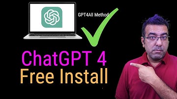 Install ChatGPT4 on your Computer for free with GPT4All method