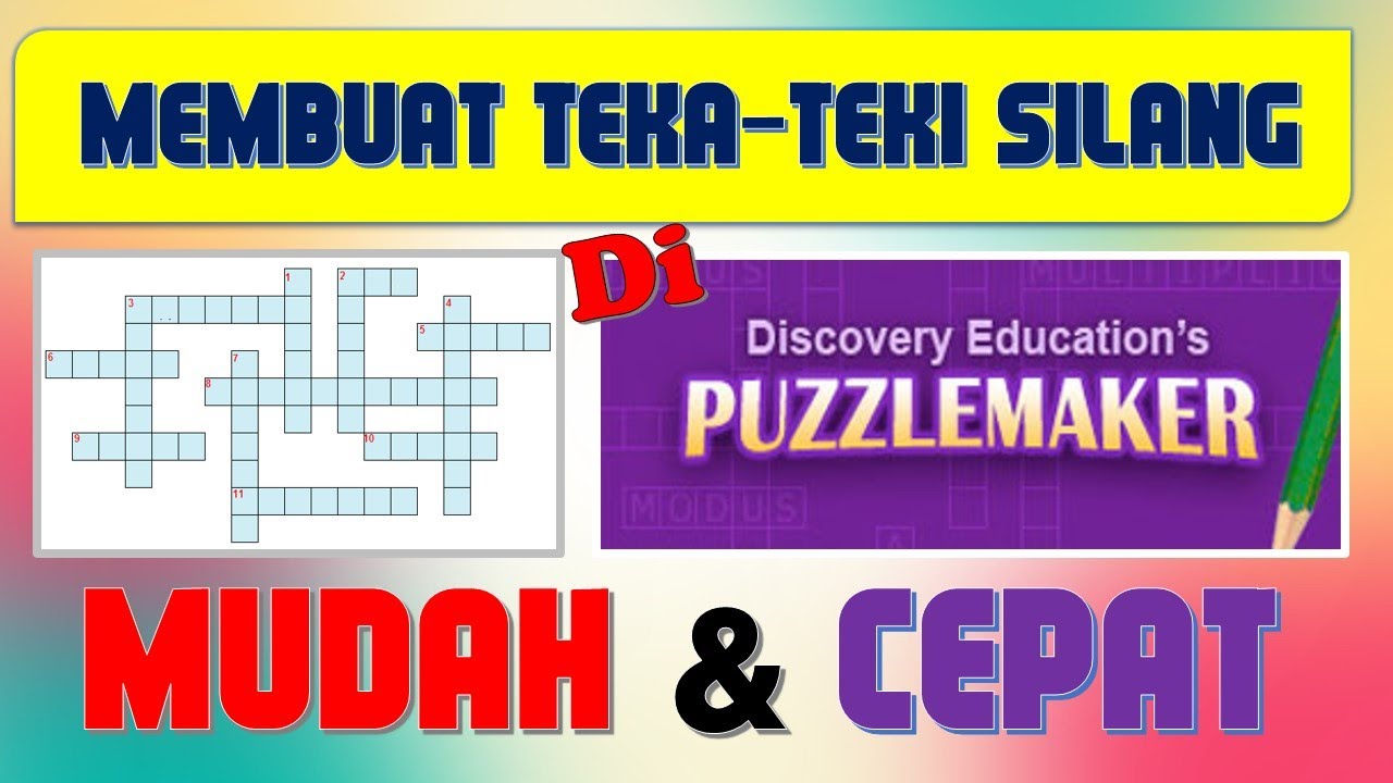 Membuat Teka Teki Silang (TTS) Dengan Mudah. 
