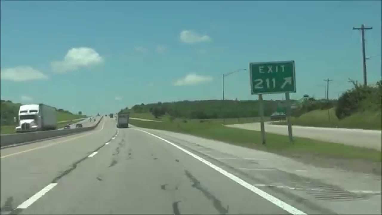 Oklahoma Interstate 44 West (Turner Turnpike) Mile Marker 220210