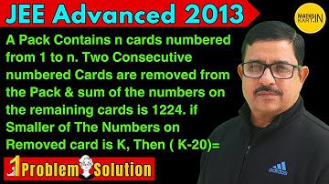 Tough Problem From Sequence and Series | JEE Advanced 2013 | Amazing JEE Problems