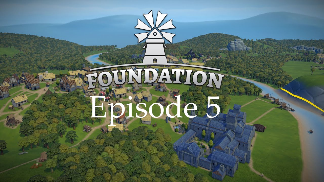 Building our second Village S1E5 Foundation Game YouTube