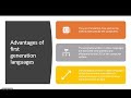 Generations of programming languages