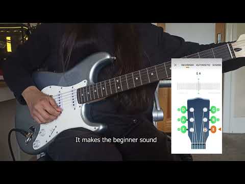 Trying a beginners guitar app when you’re not a beginner