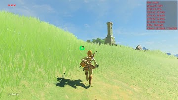 Cemu 1.16.0 WIP 15 Vulkan 4kIR | Zelda: Breath of the Wild Gameplay