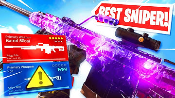 #1 M82 [BARRETT 50 CAL] Class Setup in Warzone.... this is the best sniper rifle in the game.